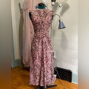 Simply Vera Vera Wang pink patterned dress